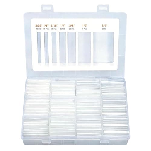 Image of NIYATA 275PCS Heat Shrink Tubing Kit, 3:1 Ratio with Adhesive Liner, Waterproof Marine Grade for Electrical Insulation & Wire Connectors