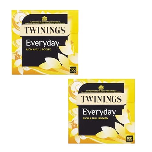 Image of Twinings Tea Bags Everyday Tea in String and Tag Bags Ref A06737 [Pack 100]