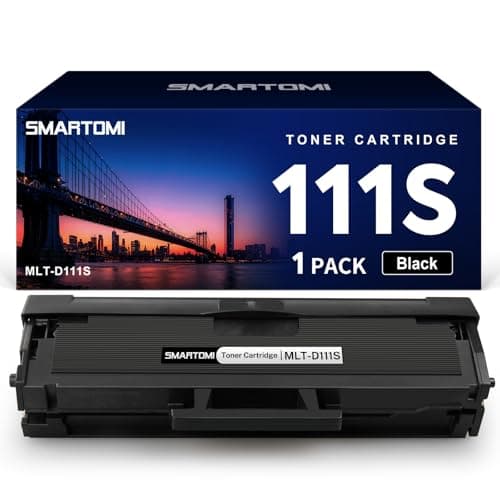 Image of SMARTOMI D111S Compatible Toner Cartridge Replacement for Samsung MLT-D111S MLTD111S for Samsung Xpress M2026W M2026 M2070W M2070 M2020 M2020W M2022W M2022 M2070FW M2070F M2078W M2078 (Black, 1 Pack)
