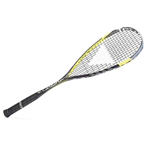 Image of Tecnifibre Carboflex 125 Squash Racket, Black/Yellow, One Size