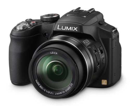 Image of Panasonic Lumix FZ200 Bridge Camera - Black (12MP, 24x Optical Zoom) 3.0 inch LCD (Renewed)