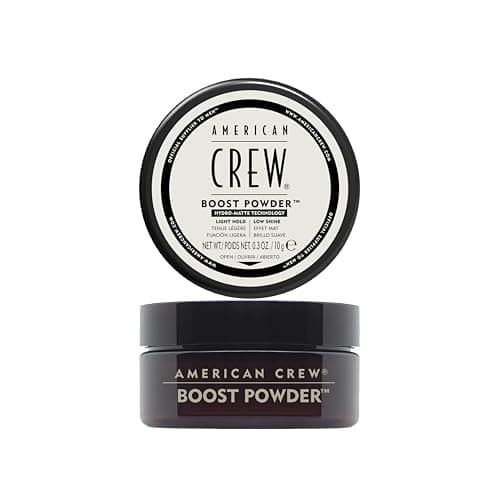 Image of American Crew Volume Boost Hair Powder, Gifts For Men, Adds Thickness & Lift, Matte Finish, Paraben Free & Water Soluble - 10g