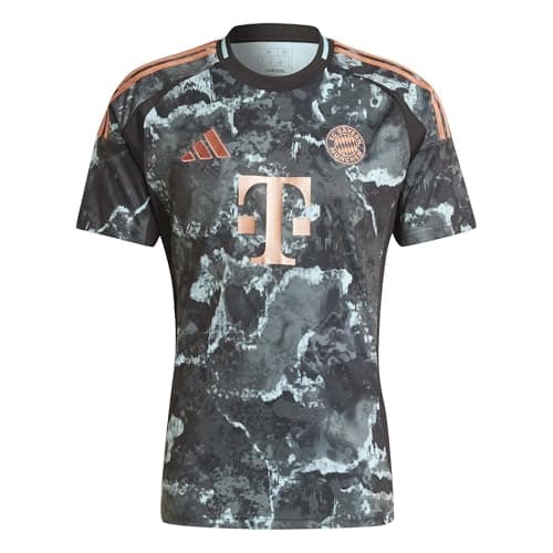 Image of adidas FC Bayern Munich Men’s Stadium Away Jersey 2024/25, Black, Large