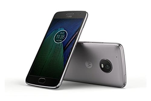 Image of Motorola Moto G5 Plus 32 GB XT1684 (Single Sim) UK SIM-Free Smartphone - Lunar Grey