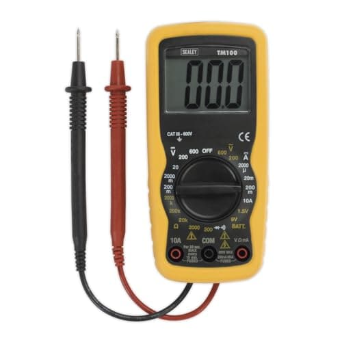 Image of Sealey 6-Function Professional Digital Multimeter - TM100