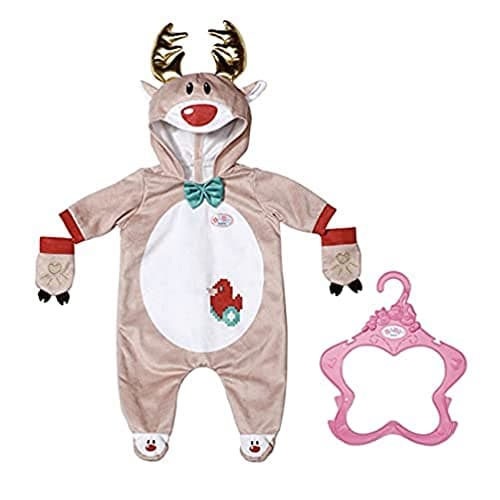 Image of BABY Born 515 831700 EA Reindeer Onesie, Red