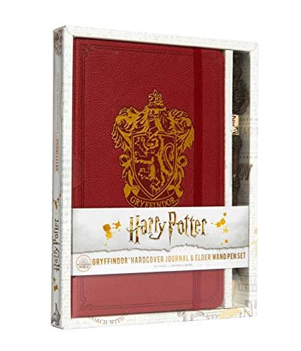 Image of Harry Potter: Elder Wand Pen: Gryffindor Ruled Journal With Pen