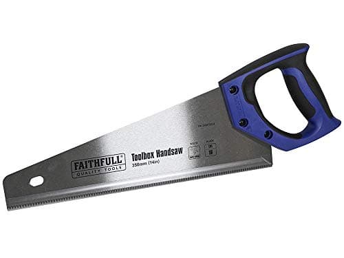 Image of Faithfull FAISAWTB14 Toolbox Hardpoint Handsaw - 350 mm (14 Inch) - 16tpi