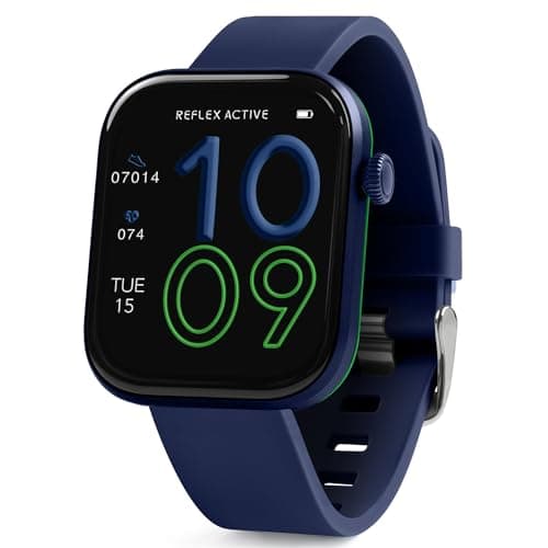 Image of Reflex Active Spectra AMOLED Calling Smart Navy Strap Watch