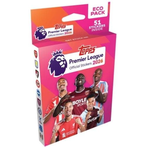 Image of Topps Premier League 2026 Sticker Collection - Eco Pack