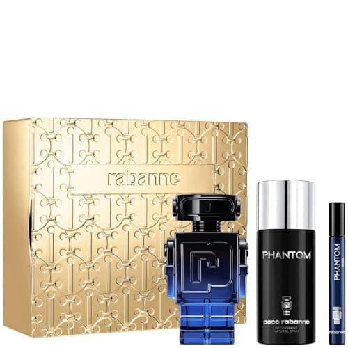 Image of Paco Rabanne Phantom Intense Gift Set (Eau de Parfum 100 ml + Deodorant Spray 150 ml + EDP Mini 10 ml)