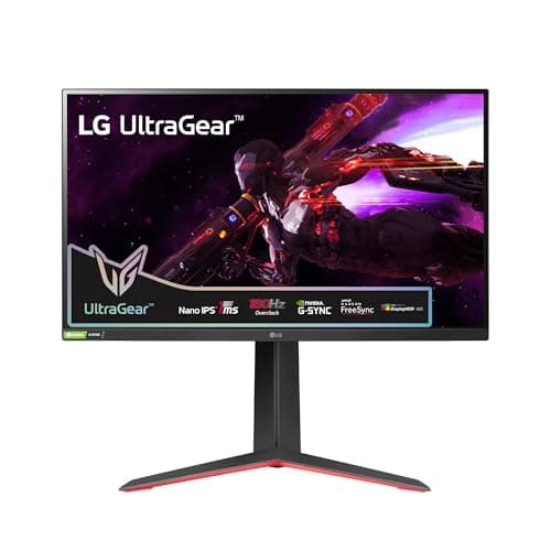 Image of LG UltraGear Gaming Monitor 27GP850P-B, 27 Inch, 1440p, 180Hz O/C, 1ms GtG, Nano IPS Panel, Display HDR 400, AMD FreeSync Premium, NVIDIA G-SYNC, Smart Energy Saving, HDMI, Displayport, Black/Red