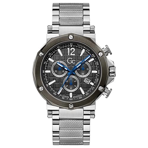 Image of GC Mens Analogue Watch with Stainless Steel Strap Y53006G5