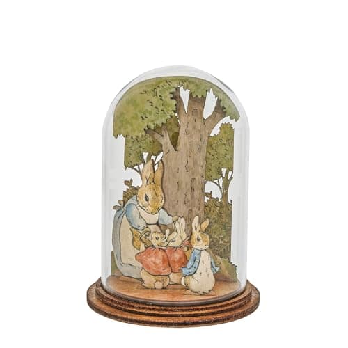 Image of Enesco Beatrix Potter Mrs Rabbit Wooden Figurine Wooden Figurine