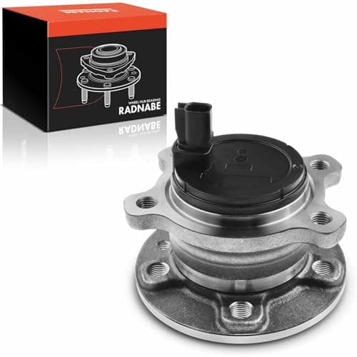 Image of Frankberg 1x Wheel Bearing Hub Wheel Hub Rear Axle Compatible with S60 II 134 1.5L-2.4L 2010-2018 S80 II 124 1.6L-3.2L 2006-2016 V70 III 135 1.6L-3.2L 2007-2016 Replace# 31277808