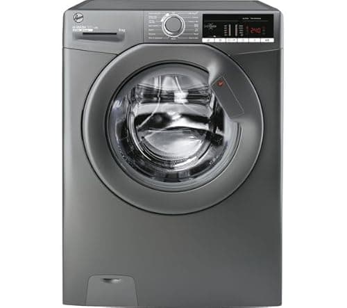 Image of Hoover H3WPS496TAM6 9kg 1400 Spin Washing Machine - Graphite (Pack Of 1)