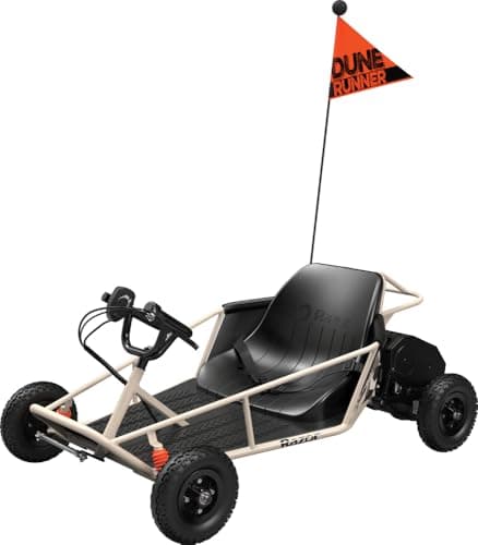 Image of Razor Ground Force Dune Runner – Electric Dune Buggy Ride-on, Up to 10 MPH, Up to 40 Minutes of Continuous Use, 24V Rechargeable Battery System