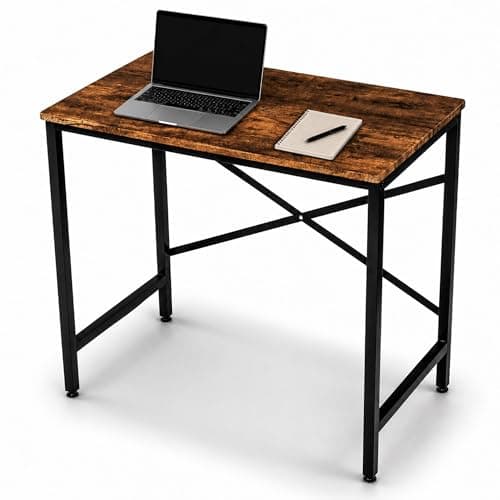 Image of Oypla 80cm Heavy Duty Industrial Writing Computer Desk Home Office Worktop Table