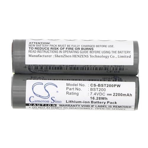 Image of TECHTEK Battery 2200mAh compatible with [Kraftwerk] 32002 LED-Akku-Handlampe, for [Gardena] 8885-20 Grasschere ClassicCut, 8887-20 Set Buchsschere ClassicCut, 8890-20 Grasschere 8890-20, 8897-20, Com