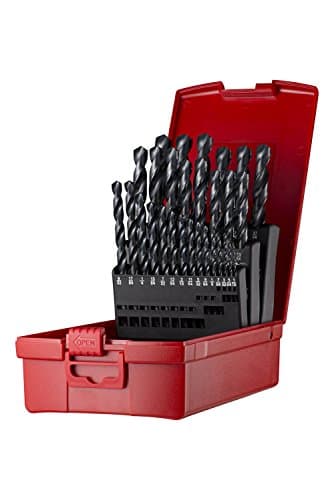 Image of Dormer A19018 HSS High Speed Steel Jobber Drill Bits with 118 Degree Standard Point, Set of 29