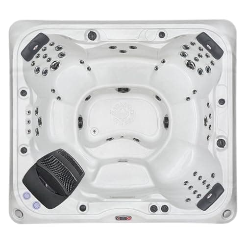 Image of Canadian Spa Co. Kingston SF 7-Person Outdoor Hot Tub - Winter Ready with LED Lighting, Built-in Speaker System, Aromatherapy Feature, and Insulated Cover