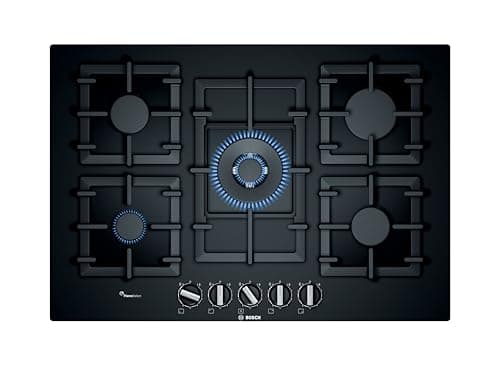 Image of Bosch PPQ7A6B90 Series 6, Built-in Gas hob 75 cm Tempered glass