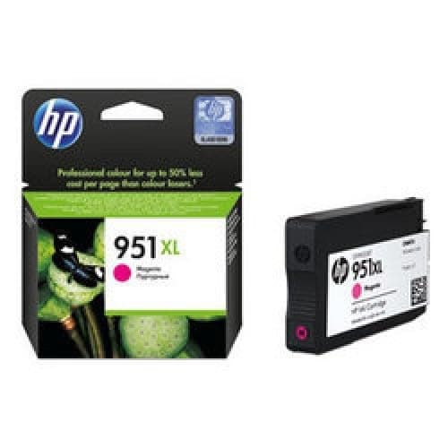 Image of Original HP 951XL Magenta Cartridge Original for HP PRO8100 PRO8600E PRO8600Plus CN047AE 1.500 Pages, Capacity: 24ML