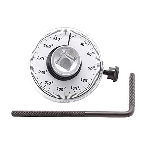 Image of Shiwaki Torque Angle Gauge,Adjustable 1/2" Drive Torque Meter Wrench Set,Professional Measure Tool
