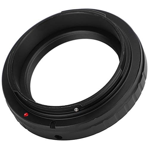 Image of COCOYUEMA Aluminium Alloy Lens Adapter Ring for T2 Mount Lens to for Canon EF Mount Camera Body