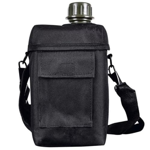 Image of Vobumix Portable Army Water Canteen Portable 2l Flask Military Army Camping Water Kettle Outdoor Camping Hiking Canteen for Outdoor
