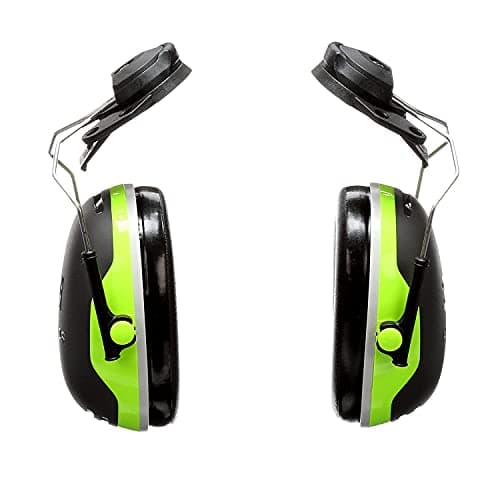 Image of 3M PELTOR Earmuffs, Hi-Viz, Helmet Mounted, X4P3