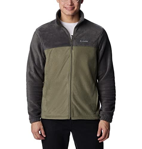 Image of Columbia Men's Powder Lite Jacket Puffer Jacket, Red Quartz x Shark, Size M
