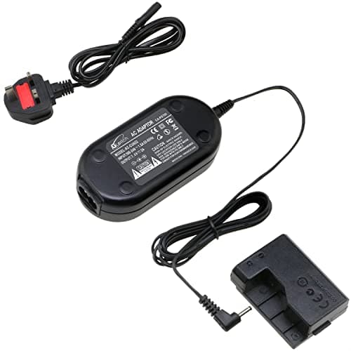 Image of Glorich ACK-E10 replacement AC Power Adapter kit for Canon EOS 1100D, 1200D, 1300D, 1500D, 2000D, Rebel T3, Rebel T5, Rebel T6, Rebel T7, Kiss X50, Kiss X90 Digital Cameras