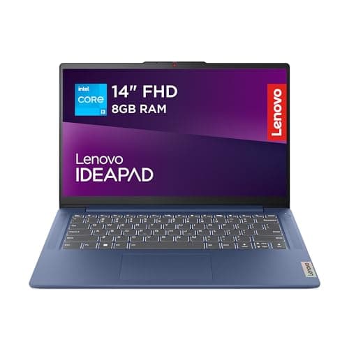 Image of Lenovo IdeaPad Slim 3 | 14 inch Full HD Laptop | Intel Core i3-N305 | 8GB RAM | 512GB SSD | Windows 11 Home | Abyss Blue