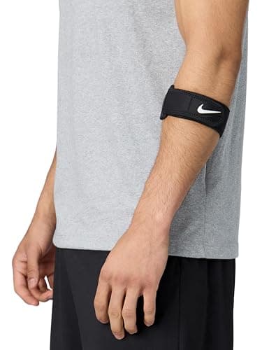 Image of NIKE PRO ELBOW BAND 3.0, Black, SIZE SMALL-MEDIUM