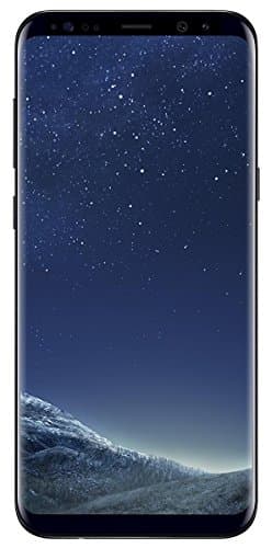 Image of Samsung Galaxy S8+ SM-G955 (6.2 inch) Smartphone Octa- Core 4GB 64GB WiFi 4G LTE BT NFC Camera Android 7.0 Nougat (Midnight Black) (Renewed)
