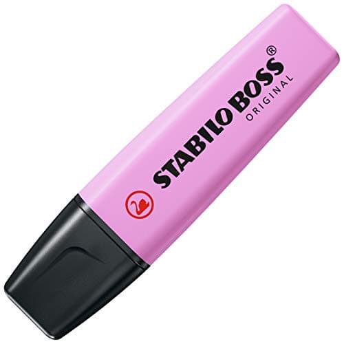 Image of Highlighter - STABILO BOSS ORIGINAL Pastel - Pack of 1 - Frozen Fuchsia