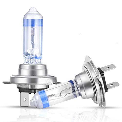 Image of 2 x H7 Upgraded Version 12V/55W Headlight Bulbs, Bright and High Penetration, H7 Halogen Headlamp Night Brighter Halogen Headlight