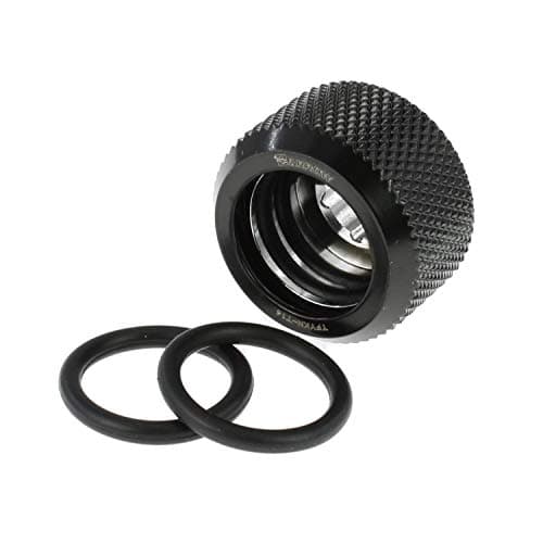 Image of Barrow G1/4-14mm OD Twin Seal Hard Tube Compression Fitting - Black