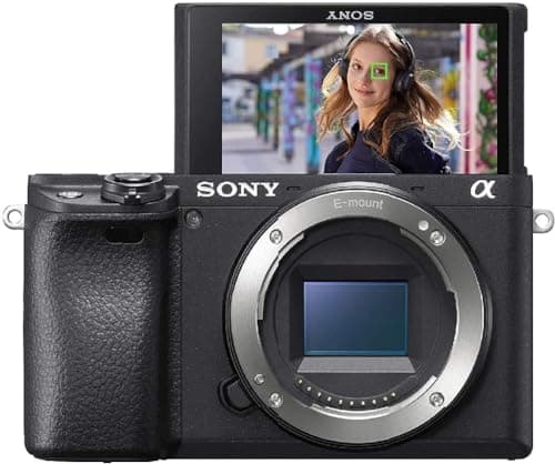 Image of Sony Alpha 6400 APS-C Mirrorless Camera (24.2MP, Real-Time Eye Autofocus, 4K Video, 0.02s Fast AF, Tiltable Screen, Ideal for Vlogging, Travel and Content Creation)