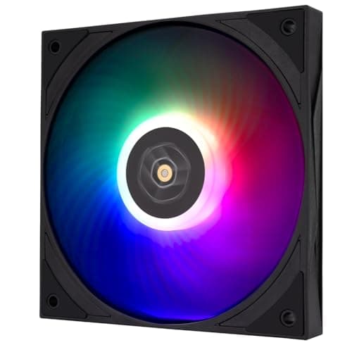 Image of Thermalright TL-H12015B-S Thin Computer Case Fan-1900RPM, CPU Fan, 15mm Slimline Cooling Fan, 12cm CPU Cooler Fan,5V ARGB,Compatible with Desktop Heatsink Cooler and Case