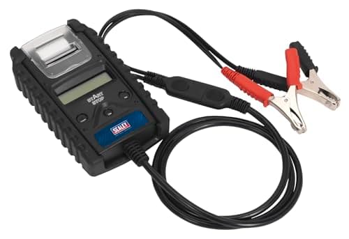 Image of Sealey BT2014 Digital Battery and Alternator Tester with Printer, Multicoloured