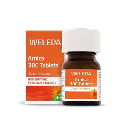 Image of Weleda Arnica 30C Tablets, Organic Arnica Montana, Licensed Homeopathic Medicinal Product, Remedy for Men & Women, Grown Biodynamically, Vegetarian, 125 tabs