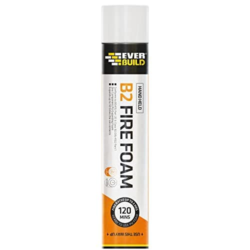 Image of Everbuild B2FIREHAN Firefoam B2 Hand Grade Aerosol 750 ml