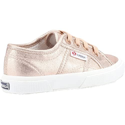 Image of Superga 2750 Metallic Canvas Shoe Pink Skin Matt/F Avorio UK 9.5 UK 9.5 Pink