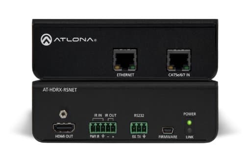 Image of Atlona AT-HDRX-RSNET AV receiver Black AV extender