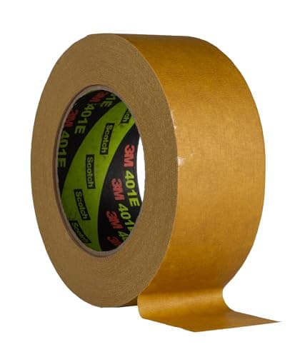 Image of 3M 4014850 High Performance Industrial Masking Tape, 48 mm x 50 m, Brown (Pack of 20)