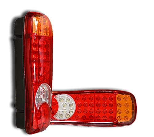 Image of Ardillion 2 x 12V 45 SMD LED UNIVERSAL TAIL LIGHTS REAR MULTI FUNCTION LAMPS FOR TRUCK LORRY TRAILER CARAVAN CAMPER VAN PICKUP CAR BUS TUNING CUSTOM PROJECTS