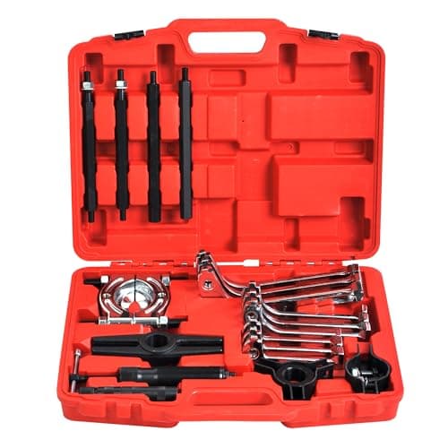 Image of WINMAX TOOLS AUTOMOTIVE 10 Ton Hydraulic Gear Jaw Pulling Bearing Separator Puller Set Kit