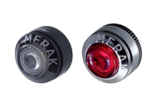 Image of Moon - Merak Front and Rear Rechargeable Bike Light Set